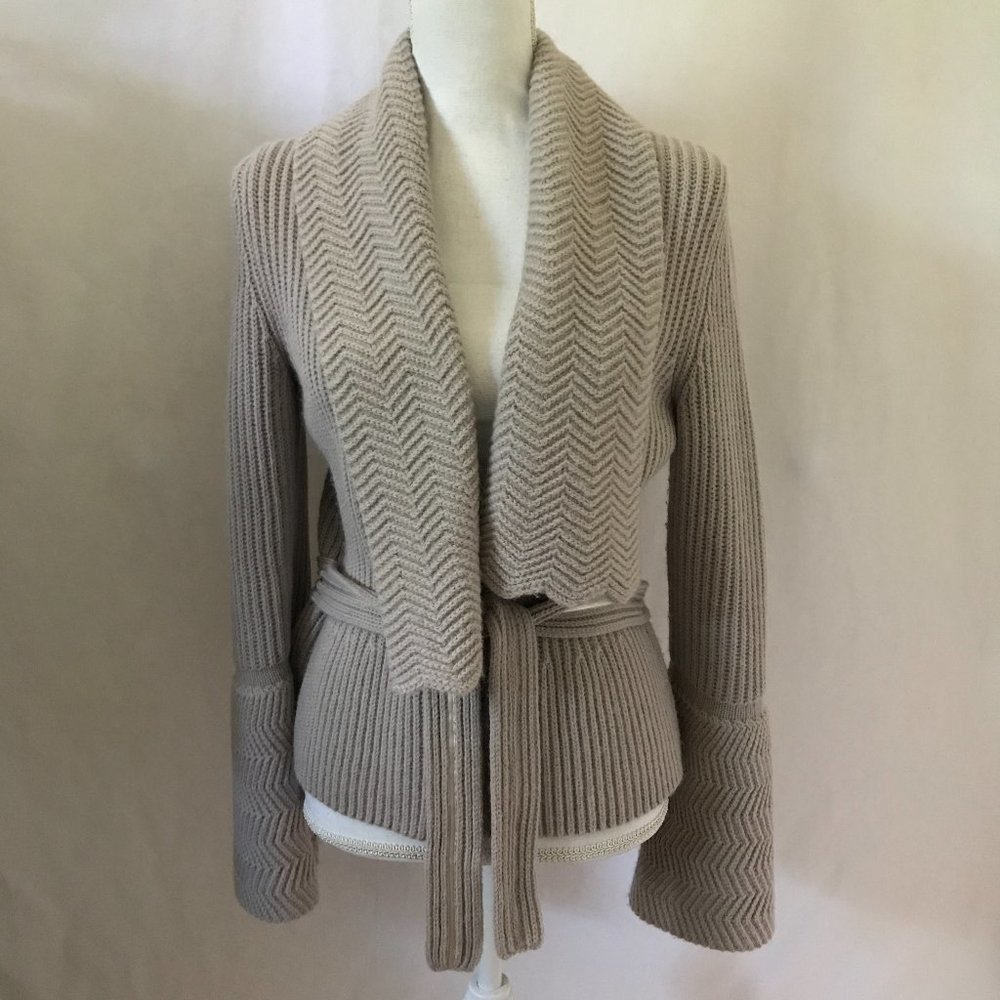 Marc Cain Belted Knit Cardigan Sweater